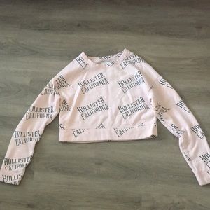 Holister pink sweater